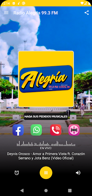Radio Alegría 99.3 FM Screenshot 1