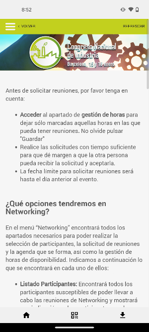 Congreso Nacional de Industria Screenshot 3