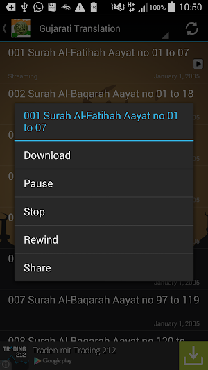 MP3 Quran Indian Languages Screenshot 2