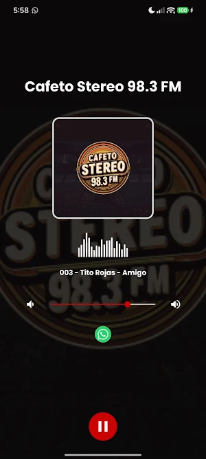 Caffeto Stereo Screenshot 0