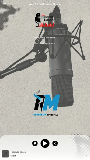 Web Rádio Betesda Gospel Screenshot 1