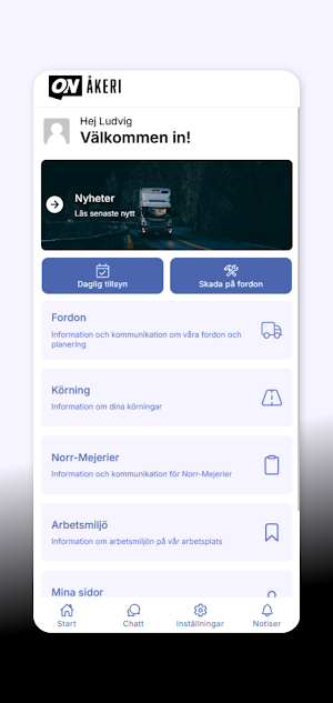 Oskarsson o Nilsson Åkeri screenshot 2