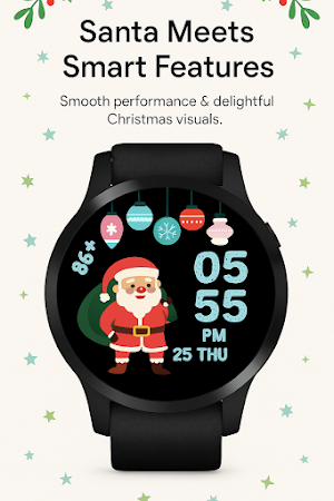 Christmas Joy WatchFace Screenshot 0