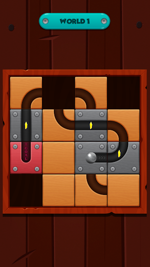 Guiding the ball -簡単パズル Screenshot 0