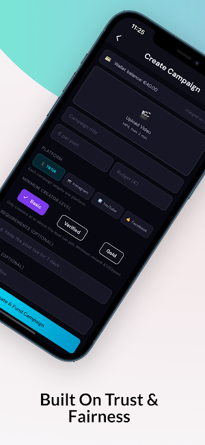 ClipCashX: Earn Per Post Screenshot 2