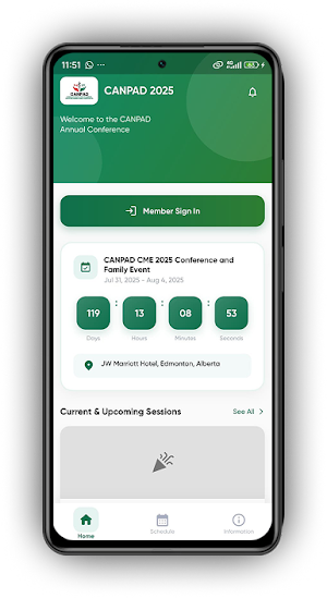 CANPAD Conference App Screenshot 3