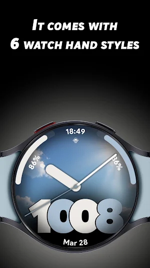 Pixel Weather 3 - Watch face Screenshot 2