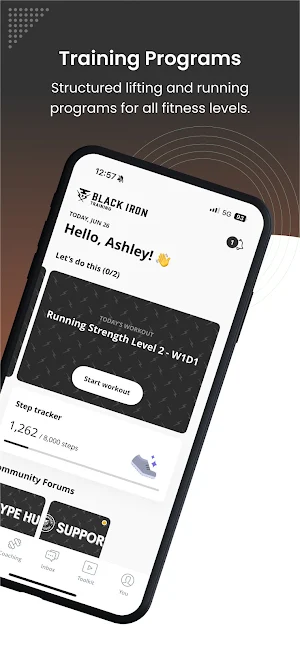 Black Iron Training Screenshot 1