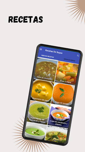 Recetas De Sopas y Cremas Screenshot 0