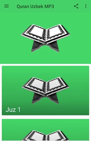 Qur'oni Karim O'zbek tilida (Quran Uzbek) mp3 Screenshot 0