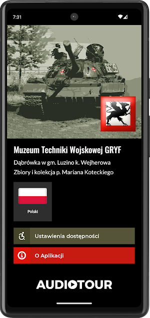 Muzeum Techniki Wojskowej GRYF Screenshot 0