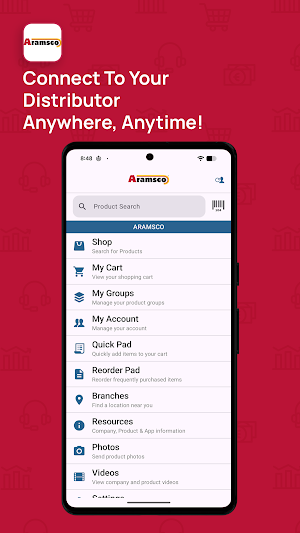 Aramsco OE Touch Screenshot 0
