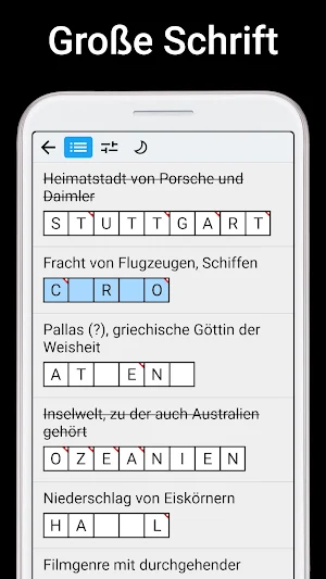 Kreuzworträtsel Screenshot 3