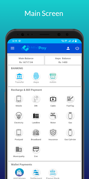 NiziPay - AEPS & Bill Payments Screenshot 3