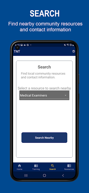Trauma Notification Training Screenshot 2