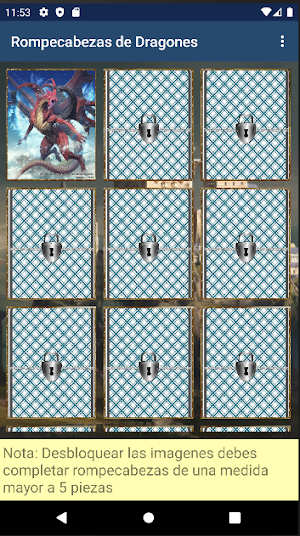 Rompecabezas de Dragones Screenshot 1