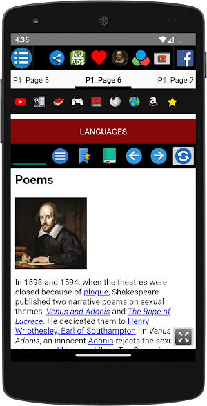 William Shakespeare -Biography screenshot 7