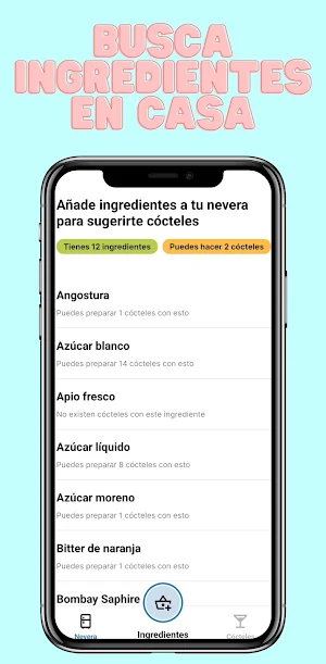 Recetas de cócteles y tragos Screenshot 2