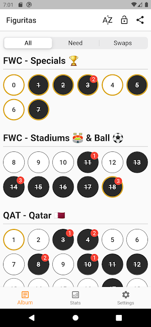 Figuritas World Cup Qatar 2022 Screenshot 0