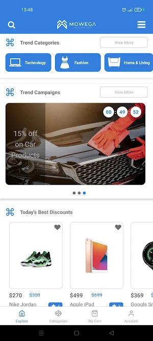 MowShop Theme Screenshot 0