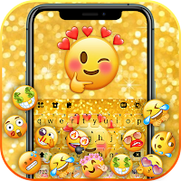 Cool Emojis Gravity Keyboard Background