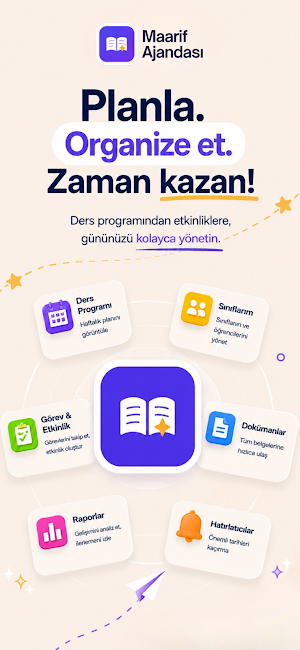 Maarif Ajandası: Ders Planlama Screenshot 1