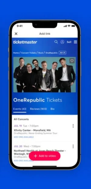 usa ticketmaster Screenshot 0
