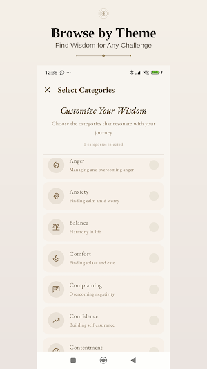 Stoic Widget: Quotes & Wisdom Screenshot 3