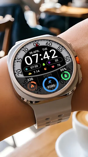 ZKin WatchFace Glass Turntable Screenshot 0