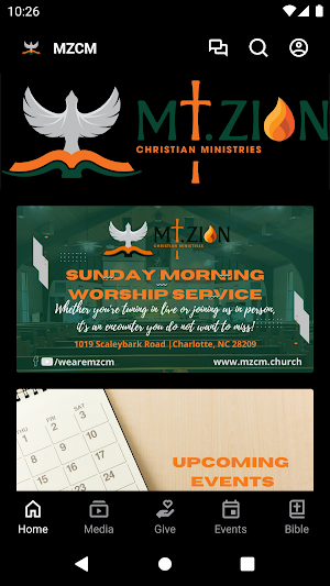Mt. Zion Christian Ministries Screenshot 0