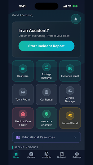 Accident App Incident App Screenshot 0