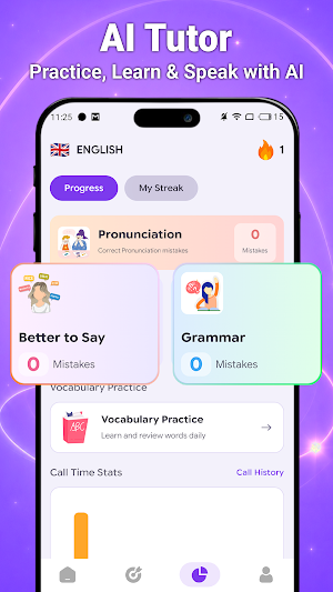 Langzo: Learn English with AI Screenshot 1