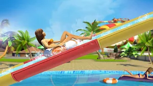 Water Slide Racing - Fun Games Screenshot 0