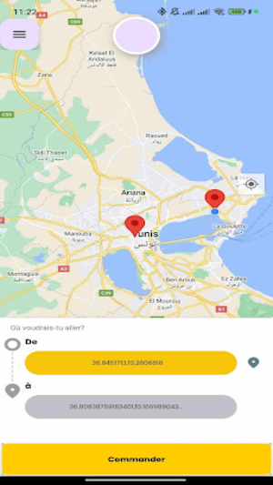 SMS Taxi Screenshot 2