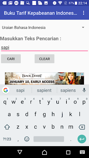 Buku Tarif Kepabeanan Indonesia 2017 Screenshot 2