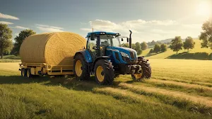 Tractor Driving & Farming Game Screenshot 1