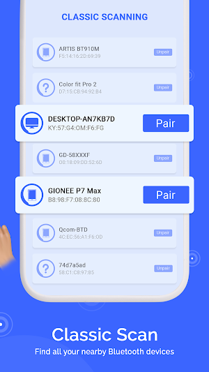 Quick Bluetooth Scan & Pair Screenshot 3
