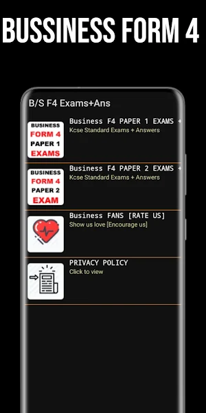 Business Form 4 Exams +Answers Screenshot 0