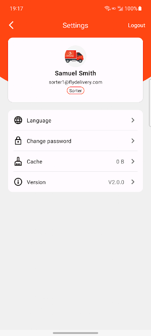 fly delivery Screenshot 3