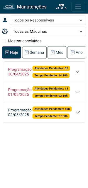 CDI Manutenção Screenshot 1