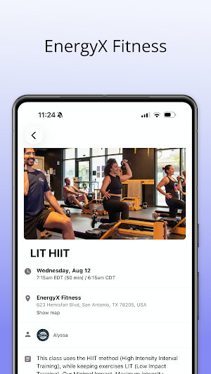 EnergyX Fitness Screenshot 3