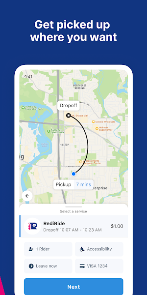 Far Northern Regional RediRide Screenshot 1
