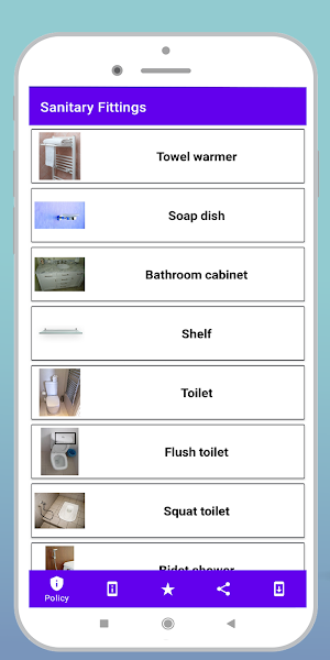 Sanitary Fittings Screenshot 0