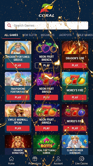 Coral Casino Screenshot 3