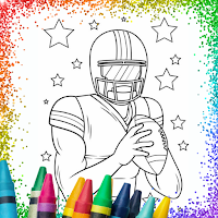 American Football Coloring