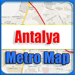 Antalya Turkey Metro Map Offli Screenshot 0