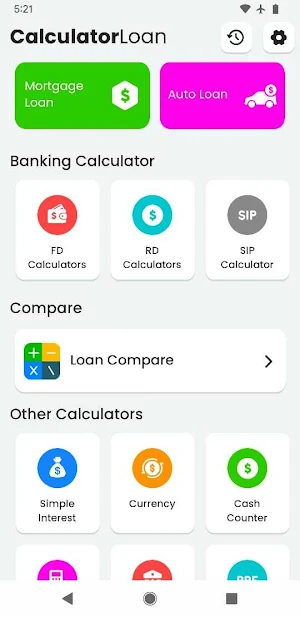 Tatkal Cash Loan Calculator Screenshot 2