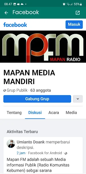 Radio MAPAN FM Screenshot 3