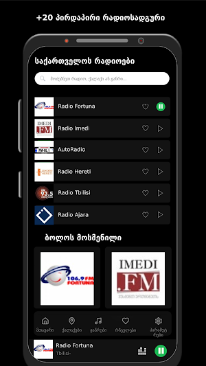 საქართველოს რადიოები Screenshot 0