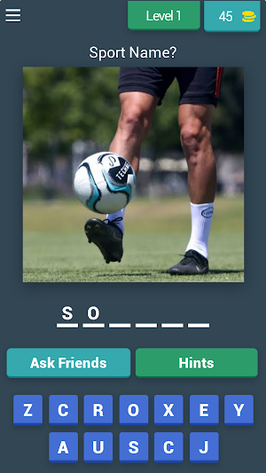 Sports Names Quiz Screenshot 0